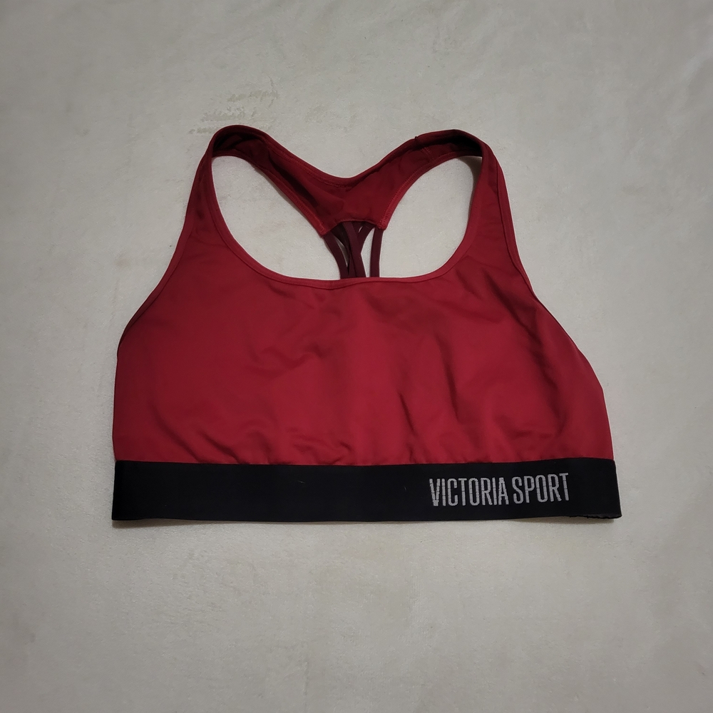 Victoria Sport Red Racerback Sports Bra - Picture 2 of 4